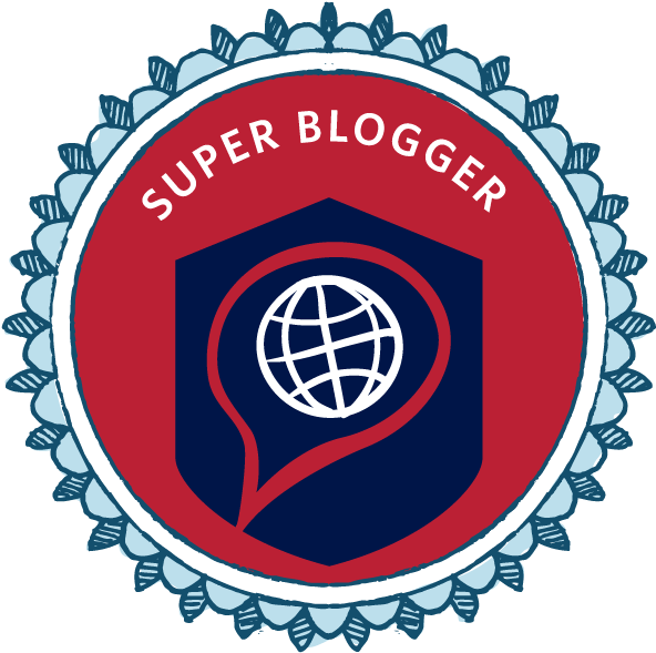 Gail Yampol Earned The Blogging In Your Classroom Badge - Sticker (600x600)