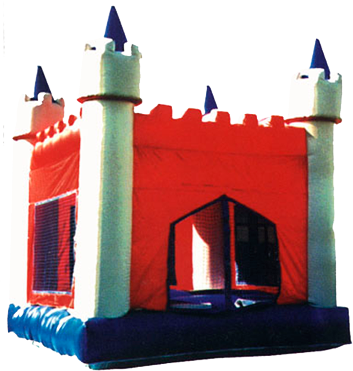 Our Red Castle Bounce-house Is Perfect For Your Children - Castle (750x767)