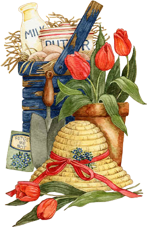 Flowers - Decoupage (319x504)