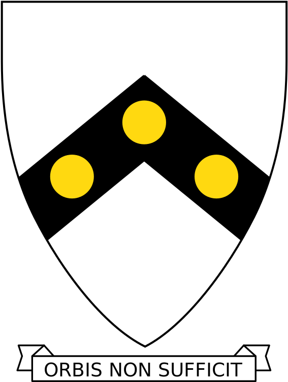 Bond Coat Of Arms - World Is Not Enough Latin (585x768)