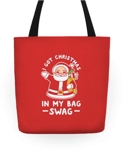 Get Sassy This Christmas With This Meme Santa Tote - If I Can T Take My Yarn Im Not Going (484x484)