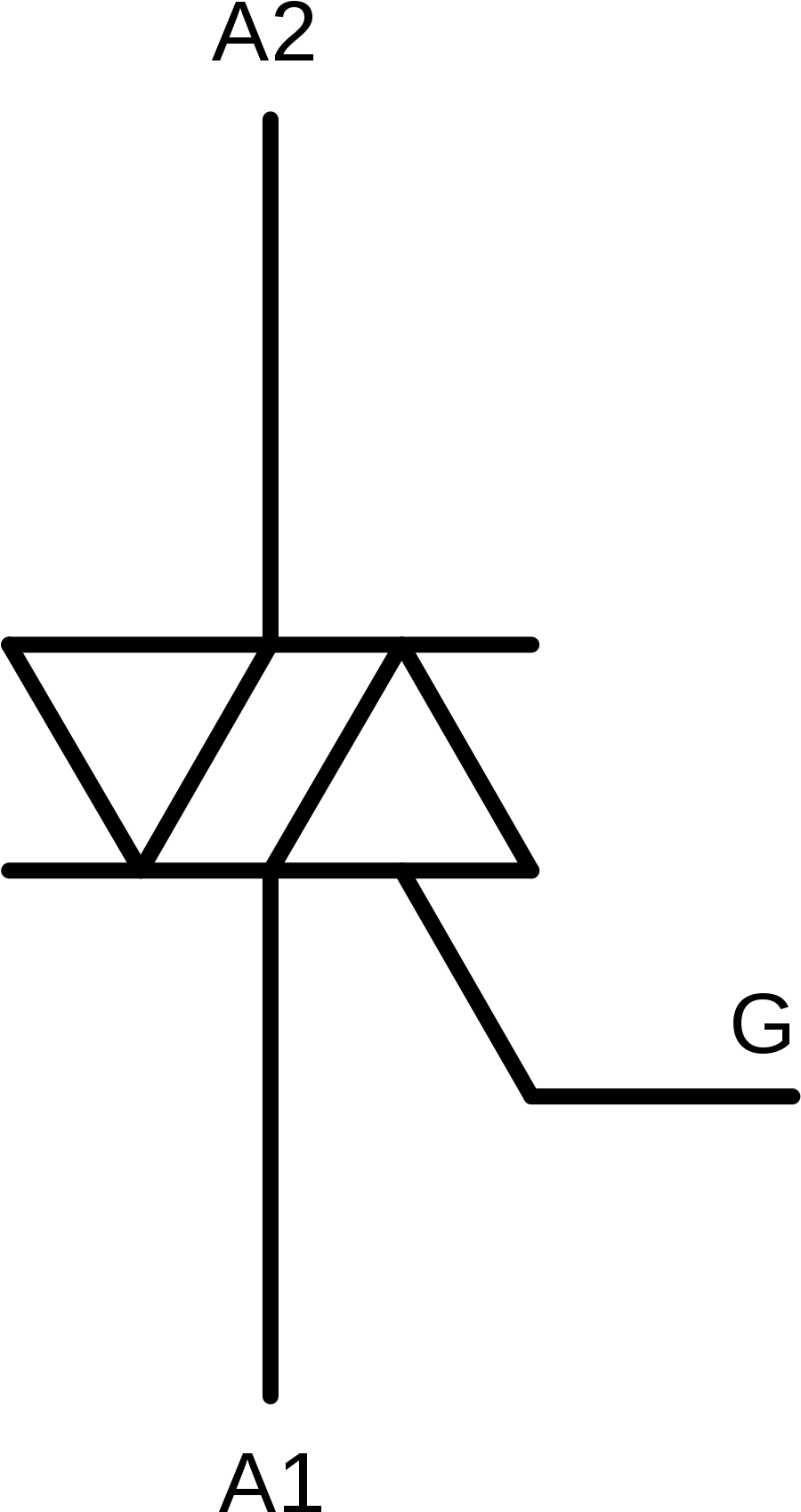 Triac Pontiac Gto Symbol Schematic Car Thyristor Clip - Solid State Relay Symbol (1200x1800)