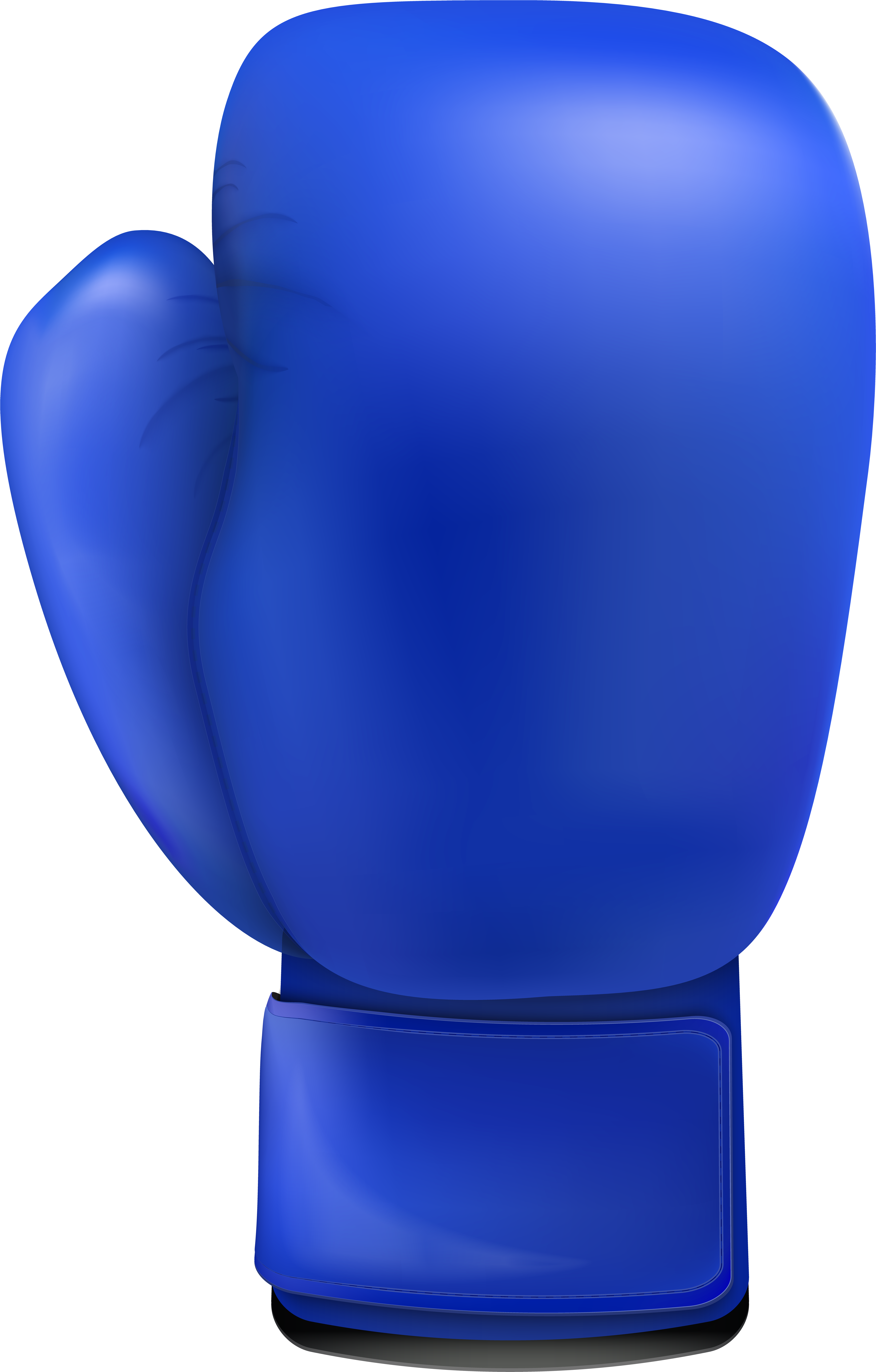 Boxing Glove Clip Art - Blue Boxing Gloves Clipart (5178x8000)