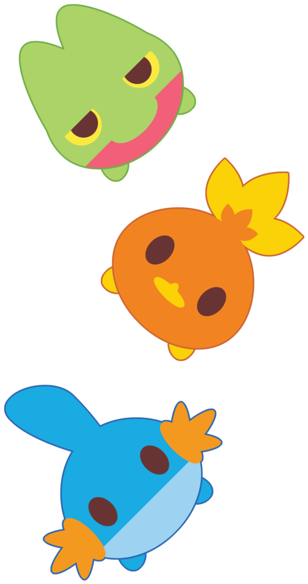 Hoenn Starters X Tsumtsum By Itachi-roxas - Mudkip (657x1216)