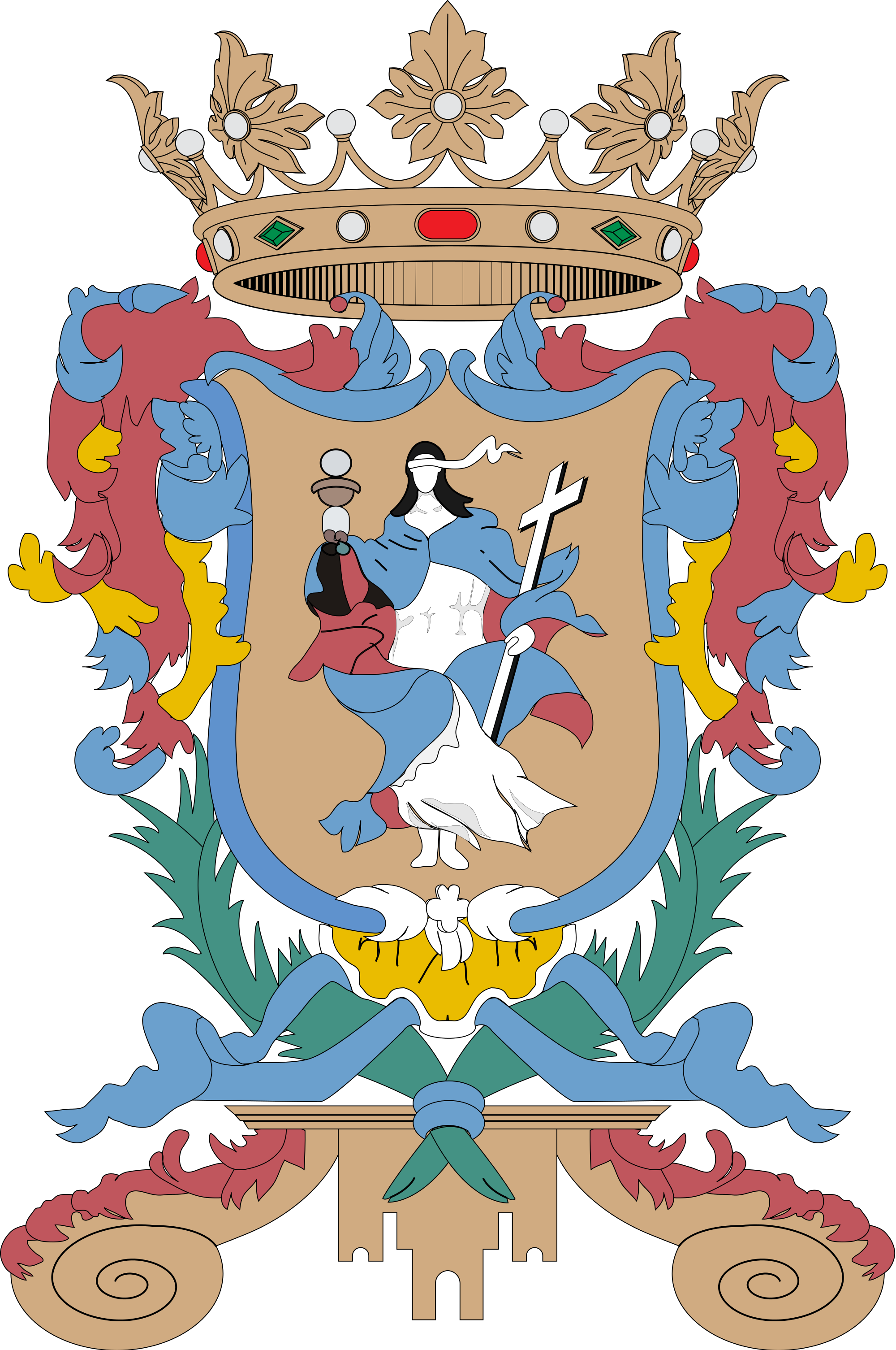 Open - Flag: Guanajuato (2000x3011)