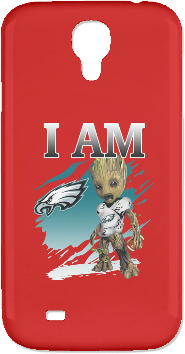 Philadelphia Eagles Groot I Am Phone Case Guardians - Am Seattle Seahawks Groot Los Angeles Dodgers Groot (1155x1155)