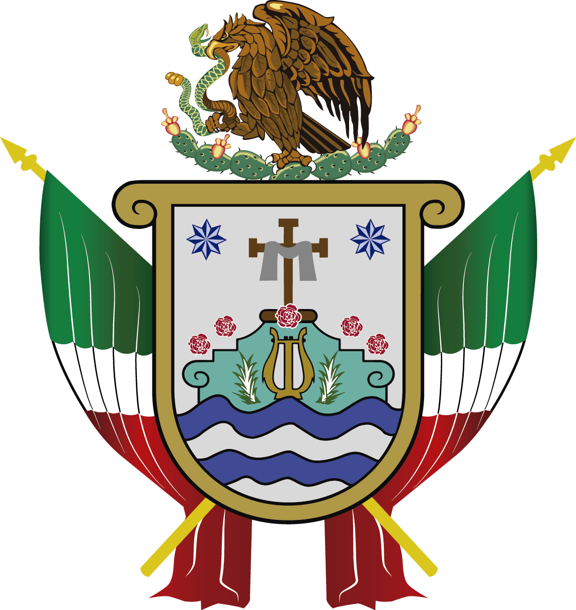 Escudo - - Mexican Flag Mexican Flag Ornament (oval) (1145x1212)