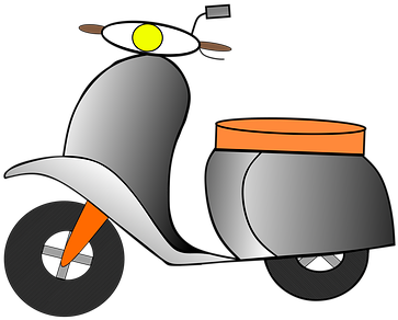 Motor Scooter, Roller - Scooter (416x340)