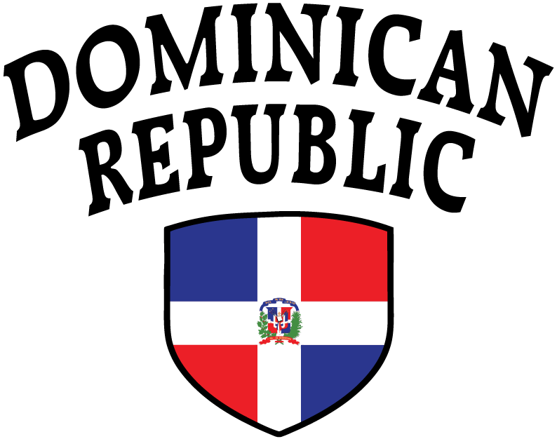 Dominican Republic Dominicana Flag Crest Soccer Football - Dominican Republic Country Flag Crest - Dr Dominican (969x726)
