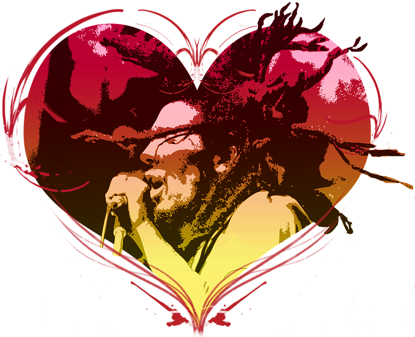 Rastafarian Hat Cliparts 28, Buy Clip Art - Raggae Love Tablet (horizontal) - Ipad Mini (833x720)