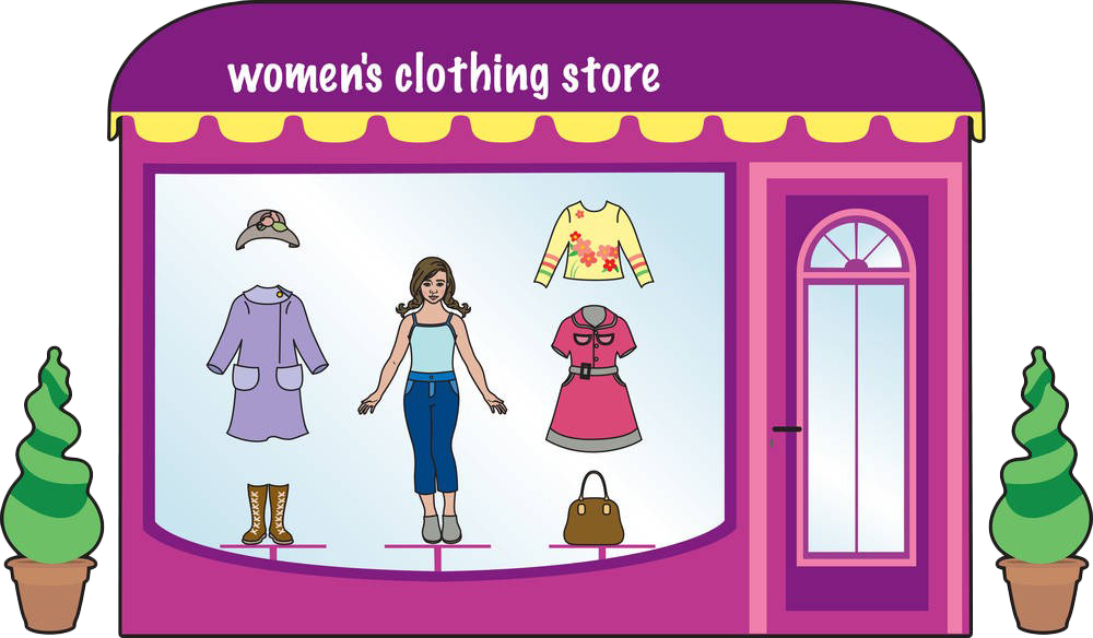 Clothes Shop Clothing Boutique Fashion Clip Art Clothing 1000x584 Png Clipart Download