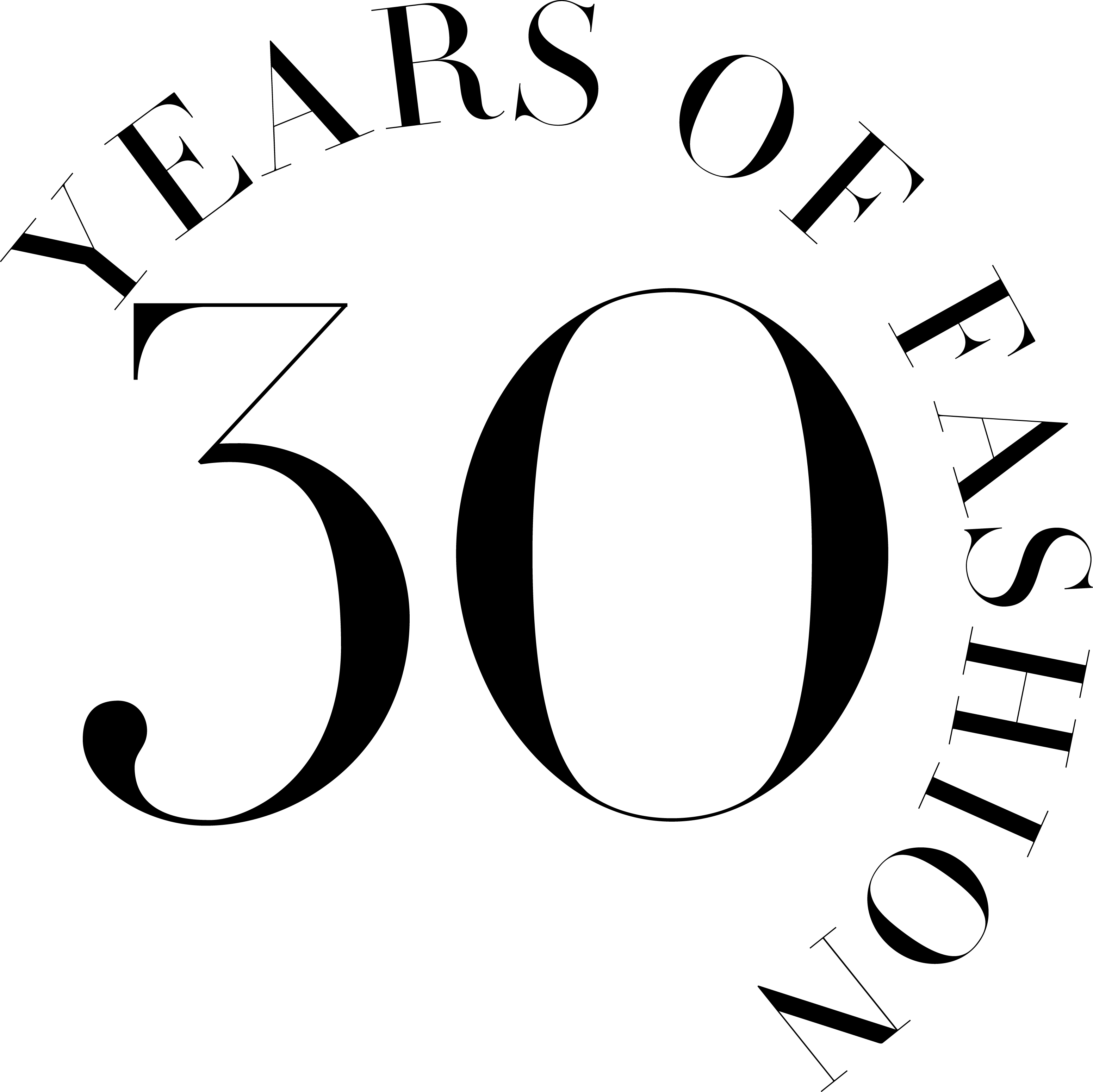 This Autumn Claudia Sebire Marks 30 Years In Fashion, - Circle (3103x3102)