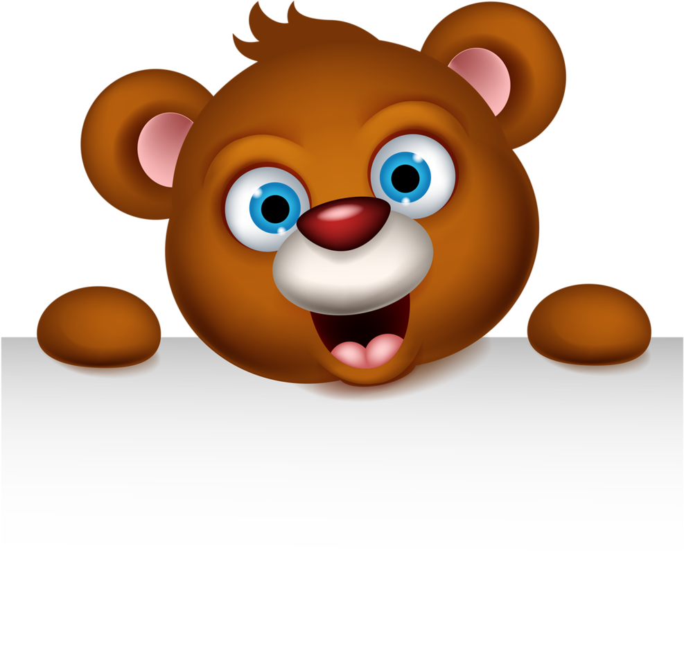 Tag Toppers - Ours Dessin (1024x974)