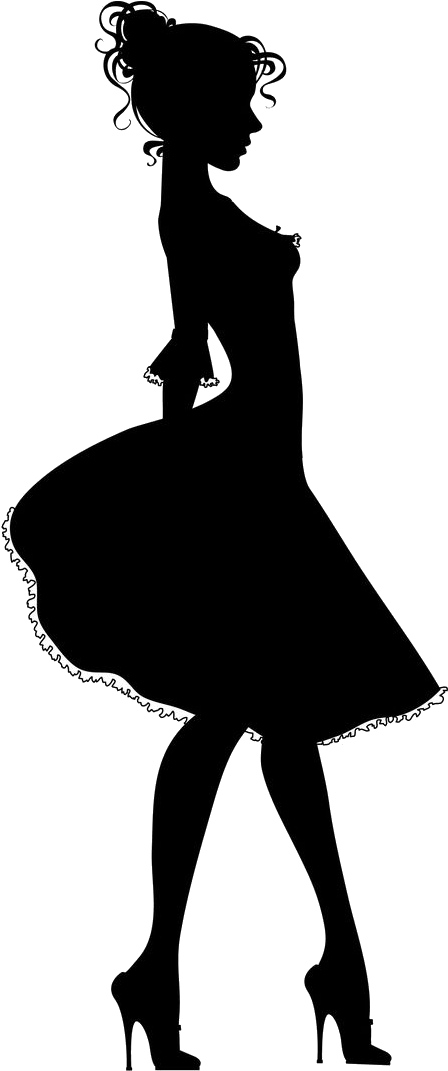 Silhouette Of A Woman (736x1084)