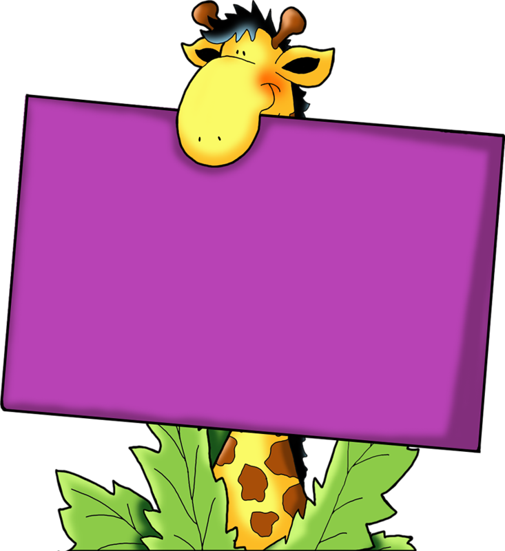 Tag Toppers - Clipart Downloadable Name Tag Template (825x900)