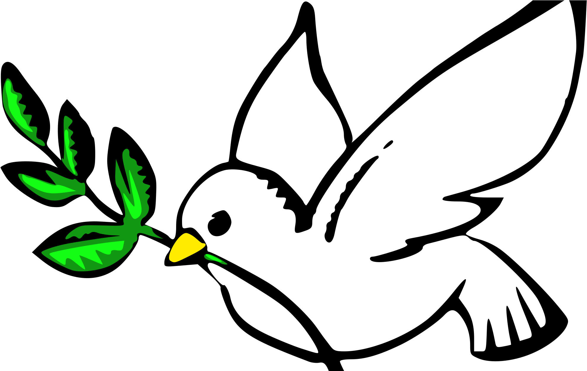 S - S - Dove Sign Of Peace (2000x1253)