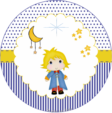 Pequeno Príncipe Kit Festa Infantil Grátis Para Imprimir - Tag Pequeno Principe (473x475)
