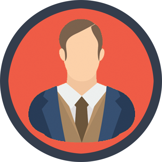 Online Course Representative - Portrait Of A Man (550x550)