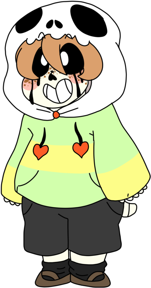 Sans X Chara Fan Child By Star-babu - Chara (774x1032)