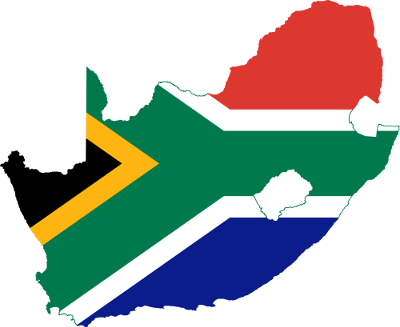 Comprehensive List Of Rehabilitation Services In South - South Africa Flag Map (400x327)