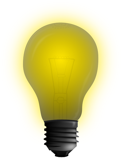Concept, Idea, Light, Light Bulb, Electric Bulb - Light Animated Gif Png (471x640)