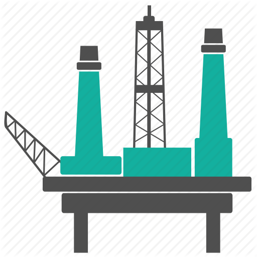 Oil Platform Free Icon 2 - Offshore Oil Rig Icon (512x512)
