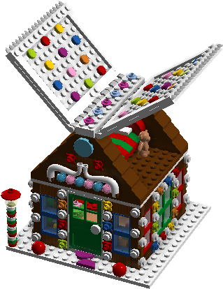 1 / - Gingerbread House (1040x633)