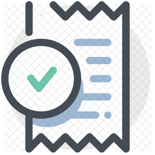 Paid Bill Icon - Receipt Icon (512x512)