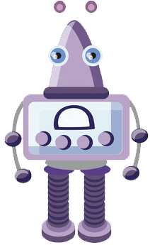 Robot Cartoon Illustration - Robot (500x500)