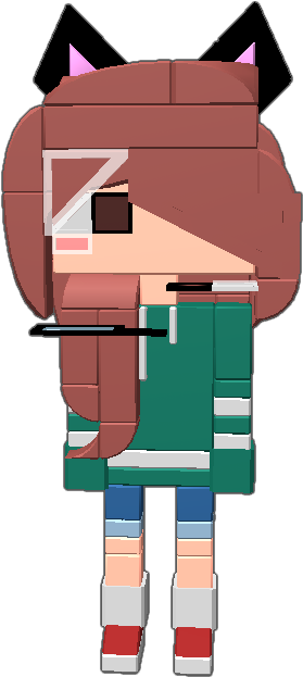 Hey Izzy I Made You A New Look I'm Gonna Use It In - Cartoon (768x768)