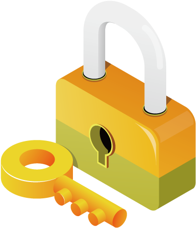 Lock Drawing Keyhole - Design (567x567)