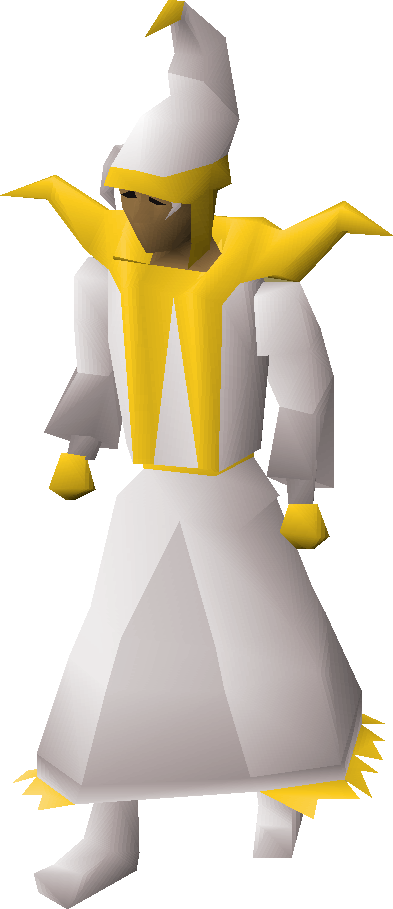 Light Mystic Robes Equipped - Mystic Hat Osrs (393x909)