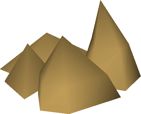 Clay Rock - Clay Old School Runescape (467x380)