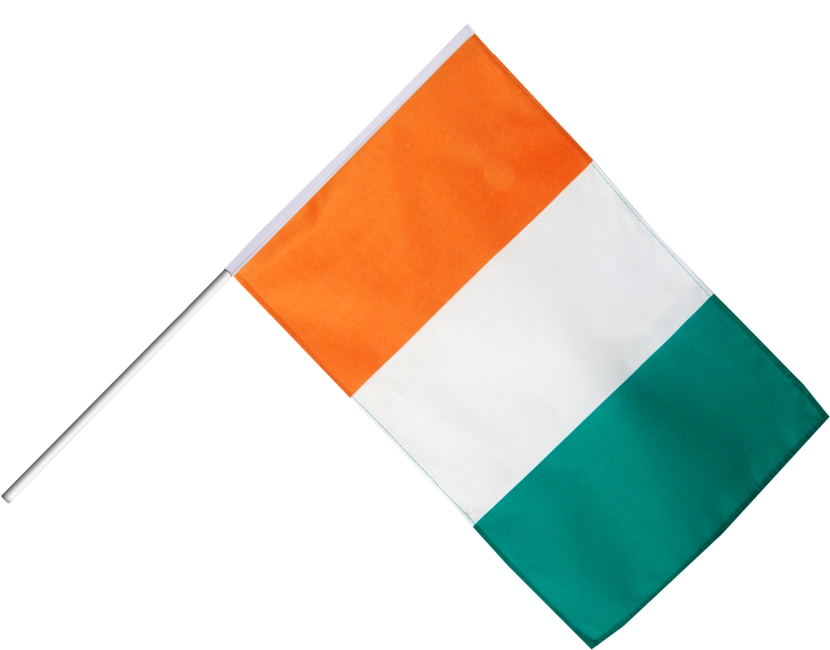 Drawing Charming Ivory Coast Flag 28 Hand Waving 2 - Flag (1500x1124)