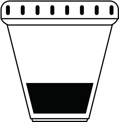 Urine Sample Cup Healthcare Related Icon Image - Vector Graphics (550x550)