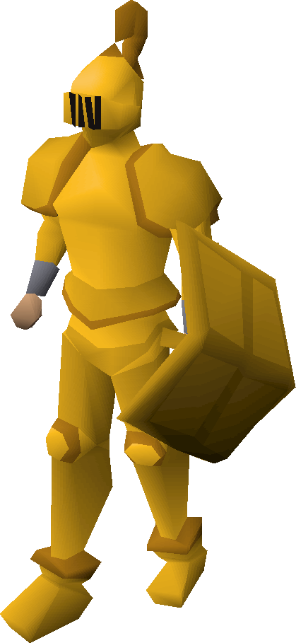 Gilded Equipment - Runescape Gold Armor (419x909)