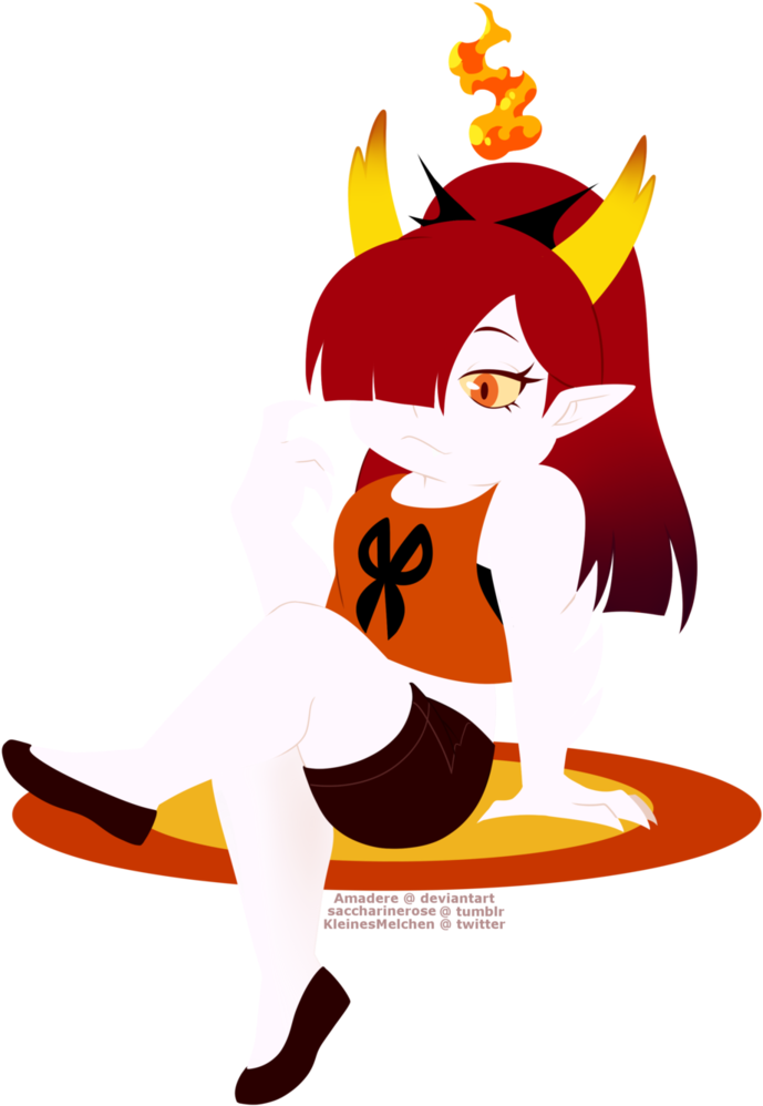 [svtfoe] Casual Hekapoo By Amadere On Deviantart - Star Butterfly Hekapoo Maid (766x1042)