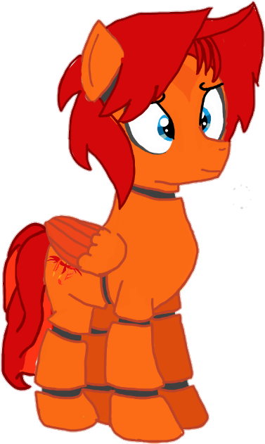 Goldenfox As A Fnaf Animatronic By Rambeliever - Cartoon (400x668)