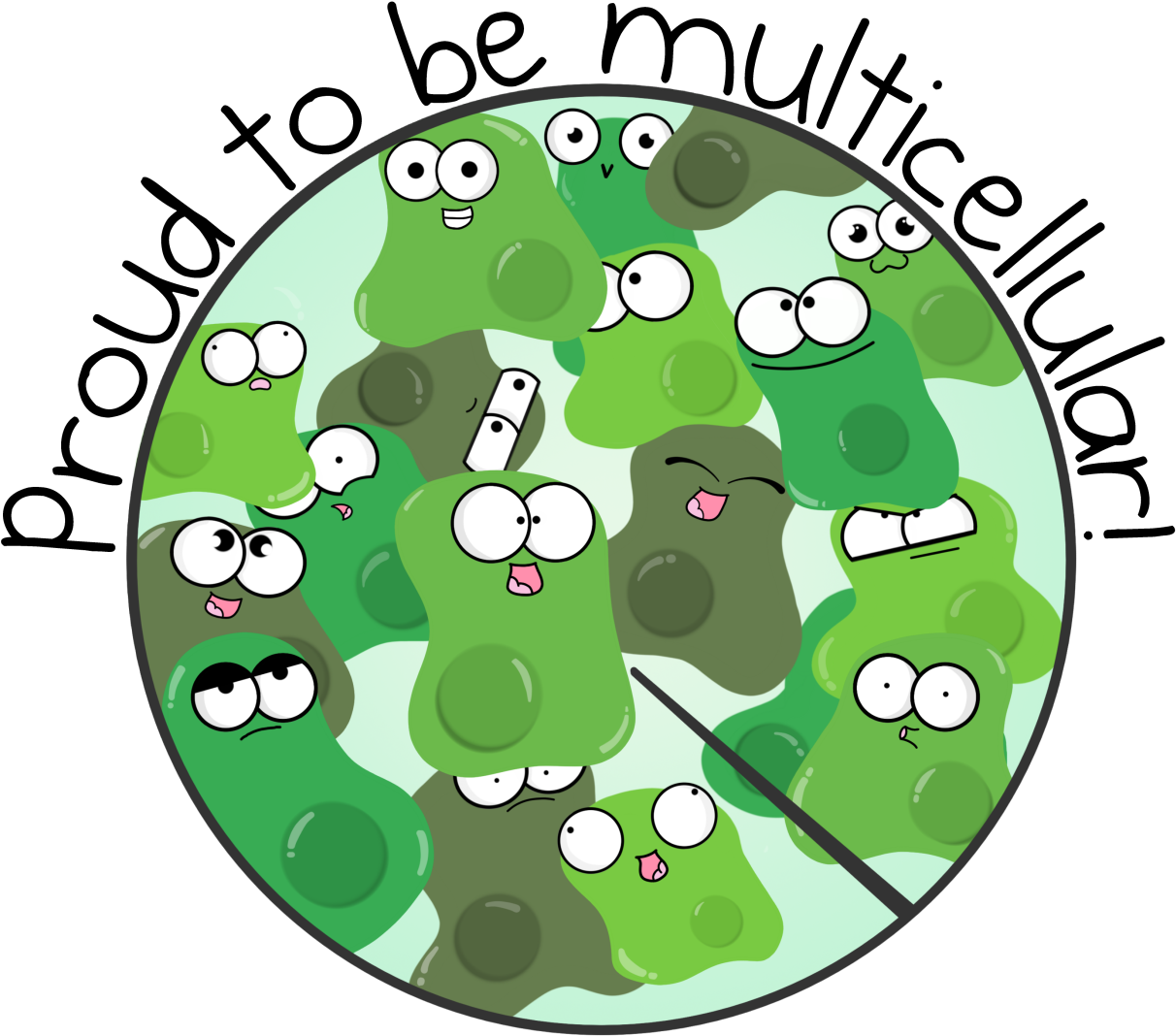 Appreciate The Little Things Today Like Being A Complex, - Amoeba Sisters Clipart Classification (1280x1113)