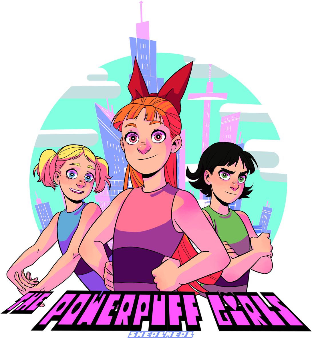 The Powerpuff Girls (1280x1280)