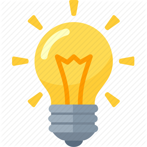 Brainstorming, Idea, Lamp, Light Bulb, Planning, Seo, - Great Idea Transparent Background (512x512)