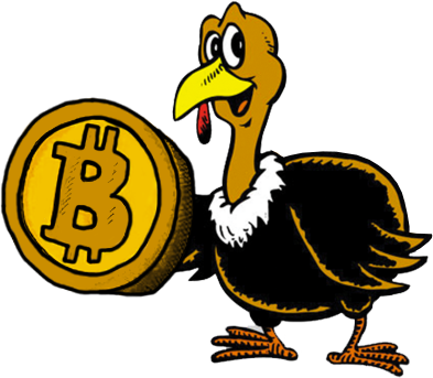 Bitcoin-turkey2 - Turkey Waving Animated Gif (393x343)