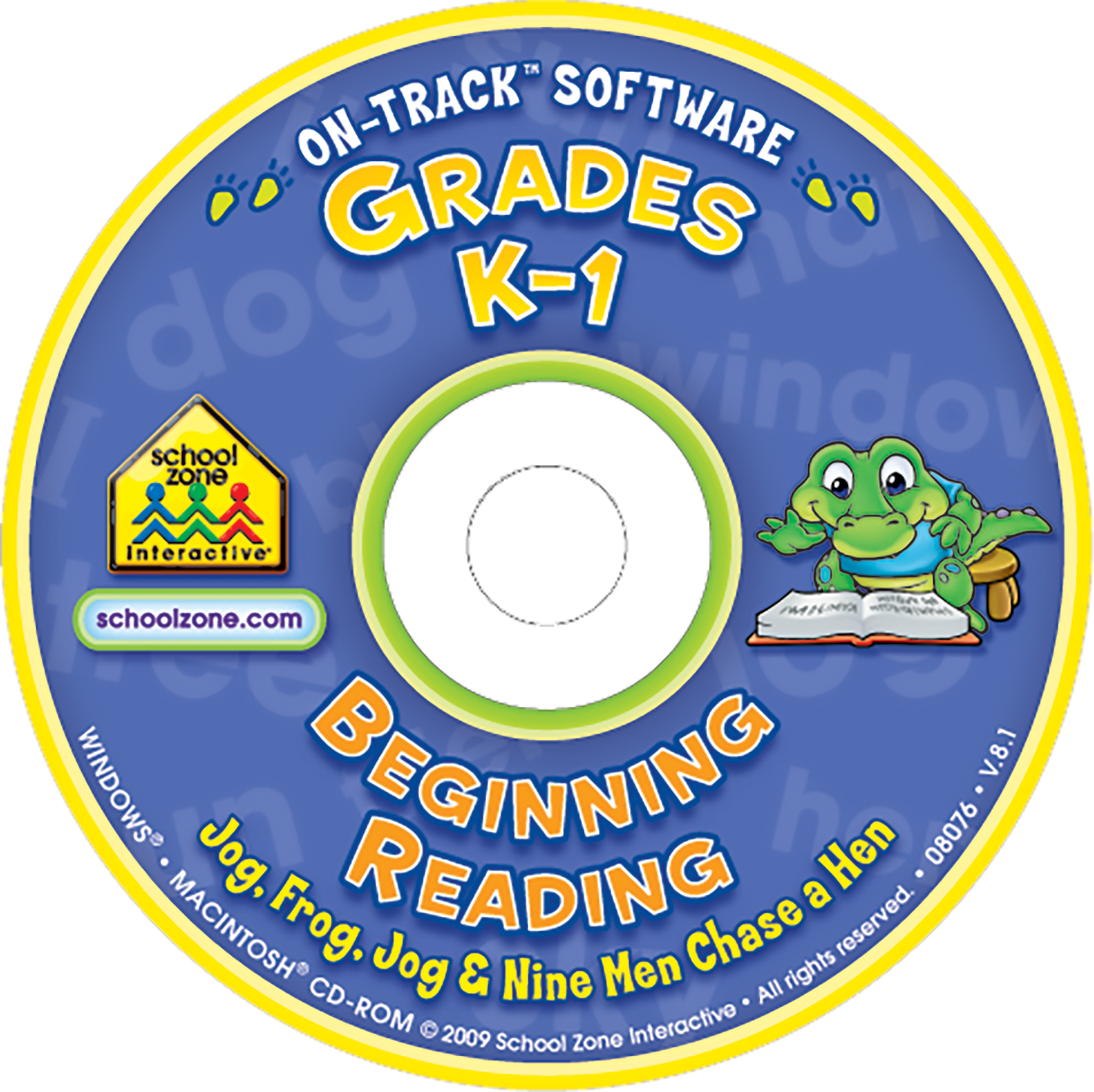 Beginning Reading On-track Software Makes Learning - Beginning Reading K-1 [book] (2048x2044)