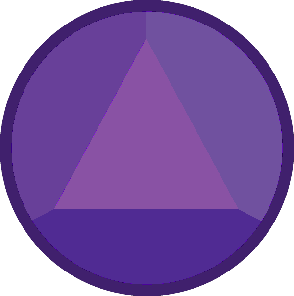 Real Sugilite Right Gem - Steven Universe Sugilite Gem (600x604)
