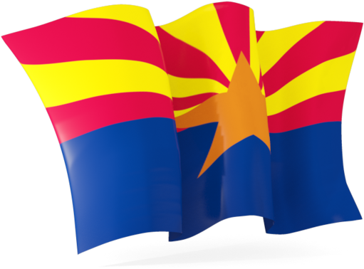 Waving Arizona Flag (640x480)