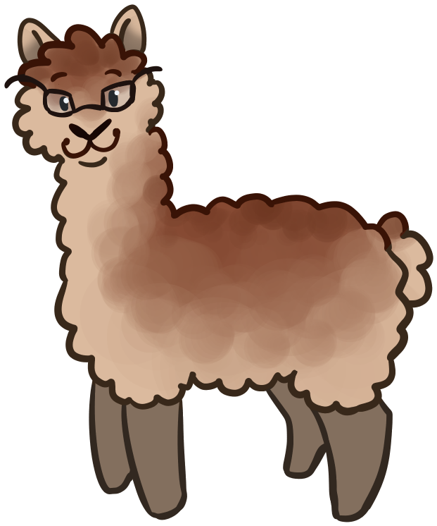 The Alpacalypse By Ribbon-wren - Cartoon (684x776)
