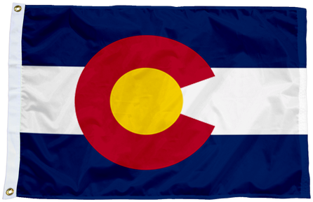 Colorado State Flag - Colorado State Flag (500x500)