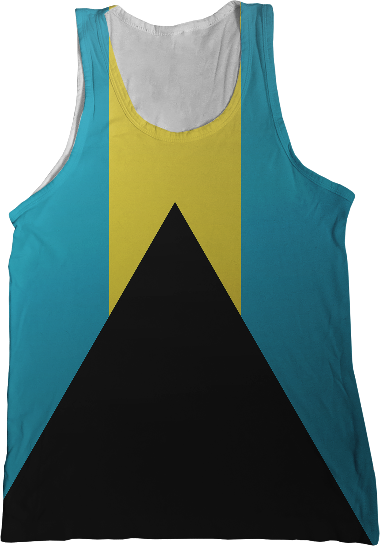 Bahamas Flag - Top (1296x1786)