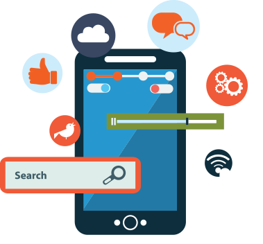 Enterprise Mobile App Integration - App Movil Vector Png (379x352)