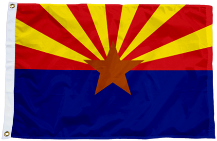 Arizona State Flag - Arizona State Flag (500x500)